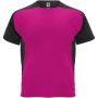 Bugatti rvid ujj gyerek sportpl, fuchsia, solid black