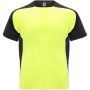 Bugatti rvid ujj uniszex sportpl, fluor yellow, solid black