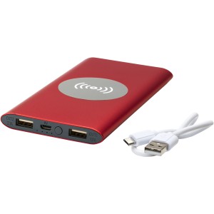 Juice 8000 mAh vezetk nlkli powerbank, piros (powerbank)