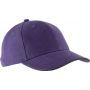 Kup Orlando 6 paneles sapka, Purple/Dark Grey