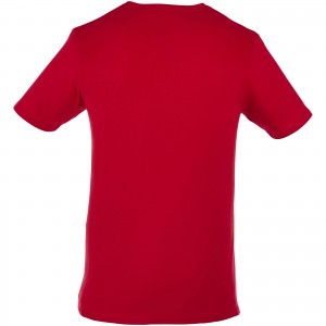 Slazenger Bosey V-nyak pl, dark red (T-shirt, pl, 90-100% pamut)